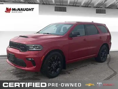 Command the road in this 2021 Dodge Durango GT, boasting a striking Redline Pearl exterior and a lux...