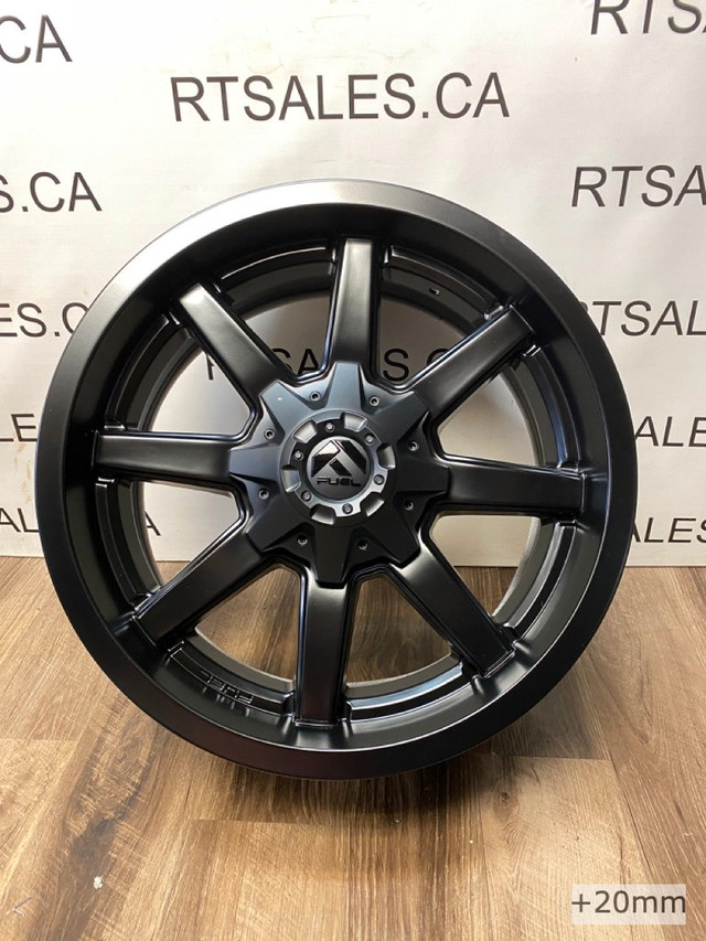 18 inch Fuel rims 8x165 Dodge Ram / Chevy Gmc 2500 3500 in Tires & Rims in Kelowna - Image 3