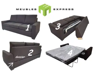 sofa lit pour motorisé, View more