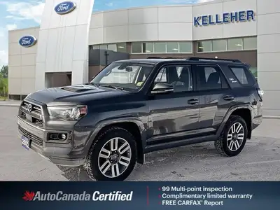 The 2022 Toyota 4Runner TRDSPORT, in sleek black, is engineered for unwavering reliability and adven...
