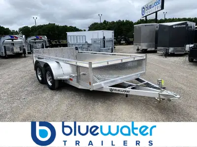 Canadian Mennonite Built Tandem Axle Aluminum Utility Trailer is $6,395.00 or $127.88/month! Ord: E2...