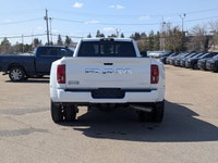 This pre-owned 2025 Ram 3500 Limited Longhorn Crew Cab is finished in Bright White with a distinctiv... (image 4)