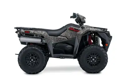 OUR MOST POWERFUL KINGQUAD WITH POWER STEERING, MAG WHEELS AND CARRIER COVERS The KingQuad 750XPZ Po...
