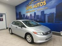 HONDA CIVIC 2012 DX AVEC SEULEMENT 132700 KM CERTIFIÉ ( RAPPORT CARFAX DISPONIBLE ) MOTEUR 1.8 LITRE... (image 2)
