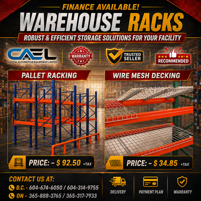 Finance! New CAEL Warehouse Racks CERTFIED & WARRANTY INCLUDED Strong - Versatile - Space-Optimizing...