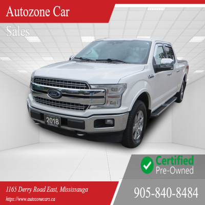 This 2018 Ford F-150 Lariat FX4 /4x4 /10 SPEED AUTOMATIC SuperCrew Pickup is a durable and reliable...