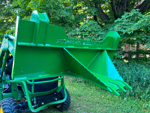 Tree stump buckets for compact tractors - IN STOCK NOW in Farming Equipment in Moncton - Image 3