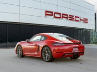 Look At The Option List On This Beautiful Guards Red 718 Cayman S. Available Now At Porsche Centre L... (image 3)