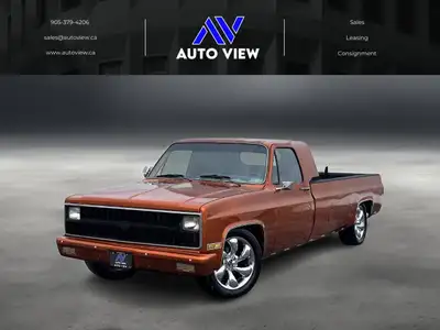 Welcome to Auto View! NEW ARRIVAL!! 1981 Chevrolet C10!! **CUSTOMER 11FT BOX** 307CI V8 MOTOR (5.0L)...