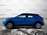 The 2023 Nissan Kicks S, with its vibrant BBLUE exterior and just 9479 kilometers, is your perfect p... (image 2)