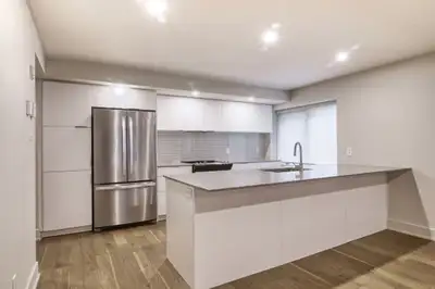 Renovated Akelius three bedroom apartment for rent. Located near Roosevelt Avenue and Moyle Road in...