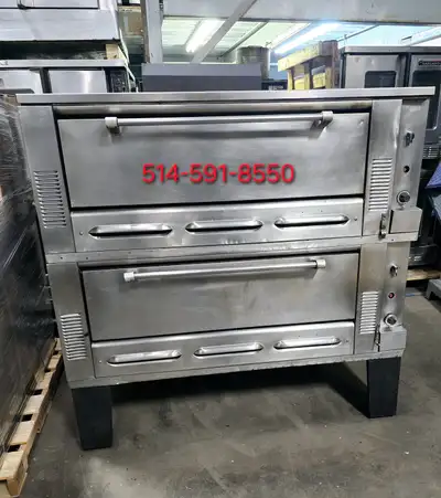 Garland Four a Pizza Double au Gaz / Gas Pizza Oven, View more