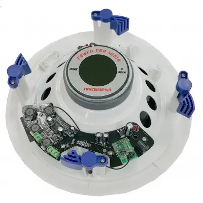 Features: Includes (2) Speakers (Active Passive) Built-in Digital Sound Amplifier Bluetooth Wireless...