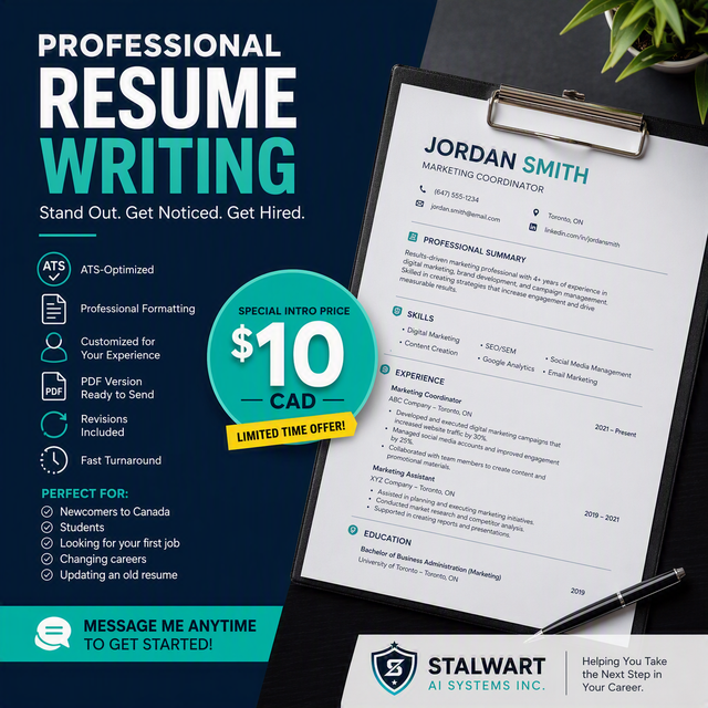 Professional Resume Writing | ATS Resume | Only $10