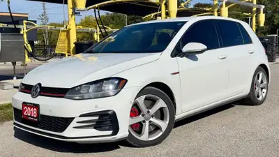 WE ARE CANADA'S MOTORS PLACE :) 2018 VOLKSWAGEN GOLF GTI w/ 149,399 km !!!!! 2.0L TURBO I4 220HP MAN...