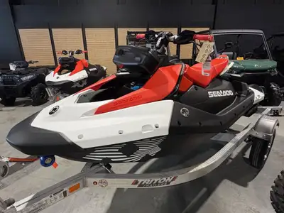 Price, plus freight, PDI, fees and taxes. Trailer not included. 2026 Sea-Doo Spark™Trixx for 3 Rotax...