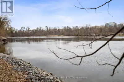 Location! Location! Location! 102 feet of Waterfront on the Rideau River. Let your imagination run w...