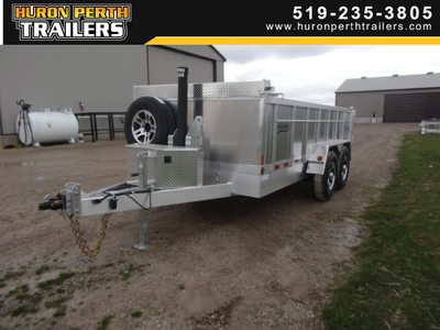 Huron Perth Trailers 2025 Millroad MD714 - 7 Aluminum Dump trailer Width 78.5" Length 14 ft 2 - 7000...