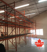 PALLET RACKING IN STOCK - MADE IN CANADA - 905-238-7225