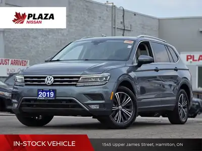 Check out this 2019 Volkswagen Tiguan Highline while we still have it in stock! * This Volkswagen Ti...