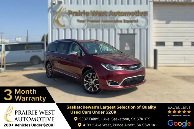 2017 Chrysler Pacifica Limited 7 Passenger | Command Start | Pow