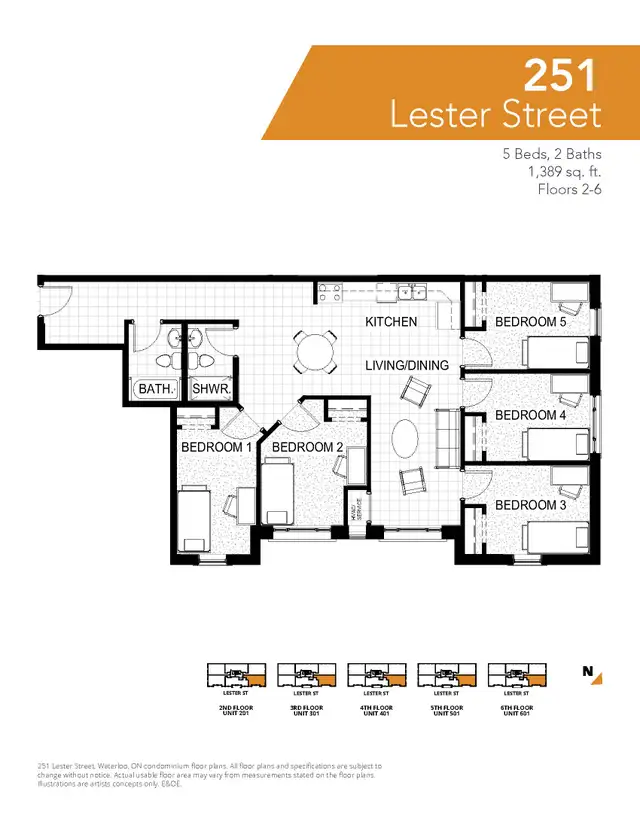 Male Student Housing in Waterloo - Students Only in Long Term Rentals in Kitchener / Waterloo - Image 11