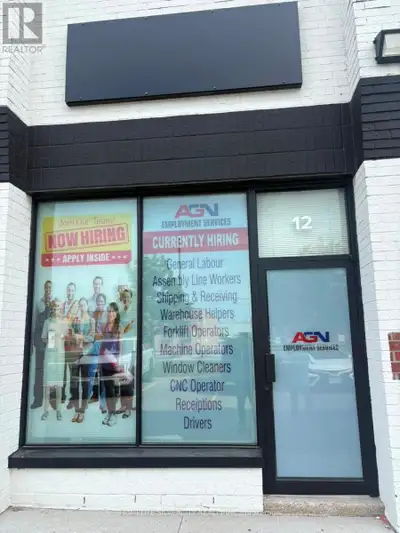 Excellent opportunity to lease a versatile 1,200 sq. ft. commercial unit in the busy Tomken/ Meyersi...