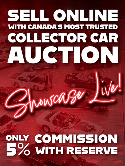 Show your car Live and take online Bids and Canada's Longest Running Collector Car Auction May 22-25...
