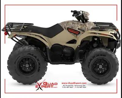 2026 Yamaha Kodiak 700 Electric Power Steering Camo- Hunting ATV BEARING DOWN. Devouring chores with...