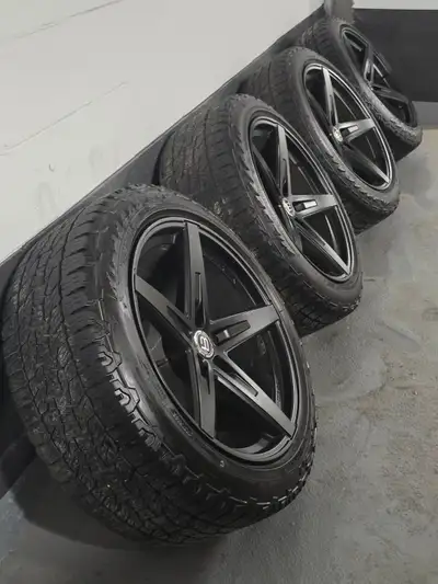 Selling 20" Inch Braelin Rims with Falken Peak performance tires. Bolt pattern 5 × 130 - Tires 245 /...