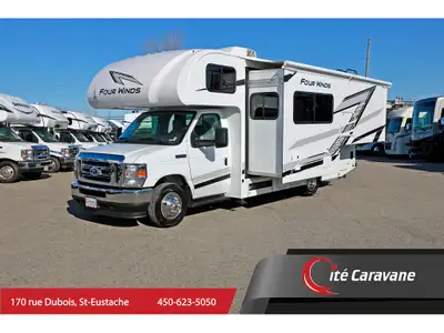 Thor Motor Coach Fourwinds 24F Classe C intérieur Nantuckblue + Malibu environ 24 pieds 11 pouces de...