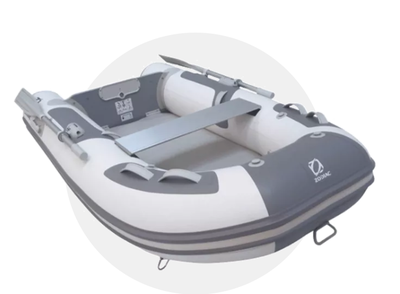Length: 10’2” Beam: 5’1” Weight: 85 lbs. Tube Diameter: 1'5” People: 5 Max HP: 10. Informations du v...