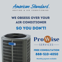 Air Conditioners, With Installation, Waranty on Parts & Labour