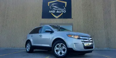 MGI Auto Ltd © AMVIC Licenced Dealership STOCK # 63194 2014 Ford Edge SEL - 3.5L V6 AWD Silver on bl...