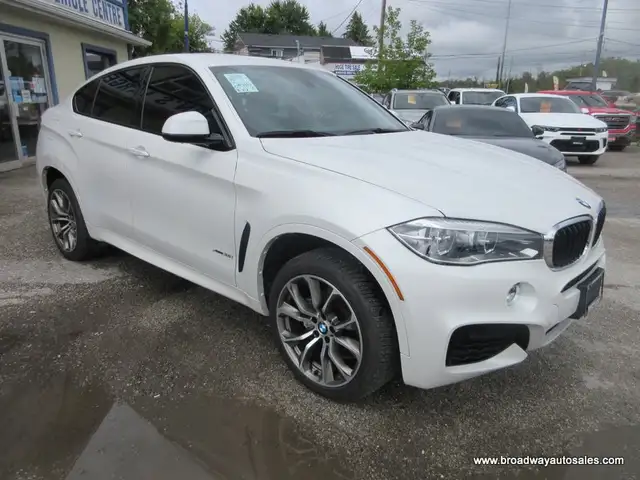 2016 BMW X6 LOADED ALL-WHEEL-DRIVE 5 PASSENGER 3.0L - V6.. NAVIG in Cars & Trucks in Markham / York Region - Image 7