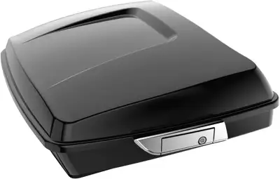 NEW IN THE BOX !!! Colour : Vivid Black Wide Suitability - Harley tour pack is a great storage optio...
