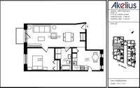Renovated Akelius one bedroom apartment for rent. Located near Sherbrooke Street and Mariette Avenue... (image 8)