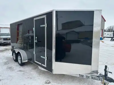 2026 Tow Tek ECO 7x16 All-Aluminum Cargo – Built Canadian Description: Why buy a cheaply built impor...