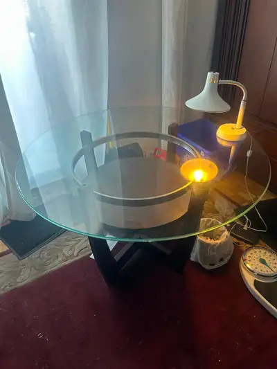 48'' THICK GLASS TABLE TOP, View more