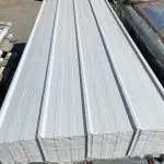 NEW 29 GA WHITE CHARCOAL GRAY STEEL SIDING SHEET in Roofing in Medicine Hat - Image 5