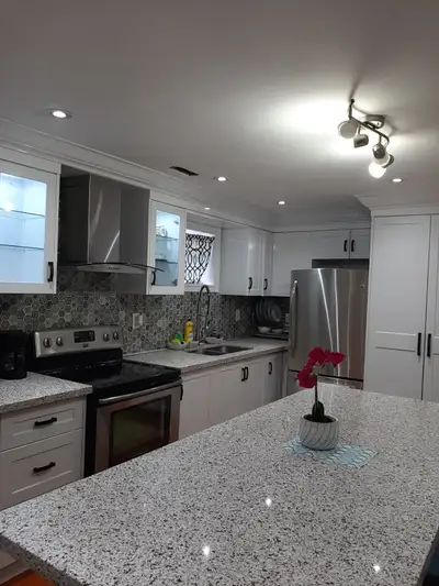 April 1st ~FINCH/VICTORIA PARK~PRIVATE elegant luxury bedroom,elwgant renovated new OPEN KITCHEN,sha...