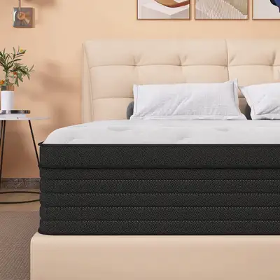Full Mattress, 14 Inch Individual Pocket Spring... BNIB LOT# 282, View more