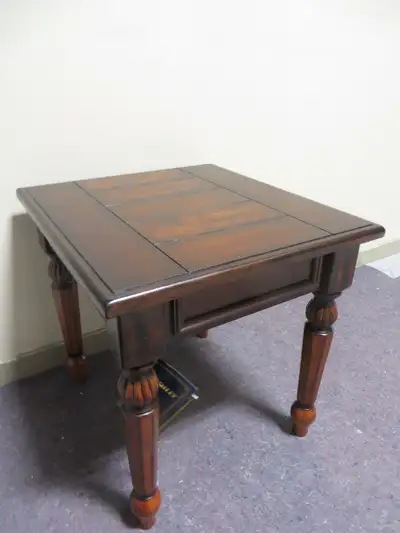 Brand New (ASHLEY) Solid Wood End Table, View more
