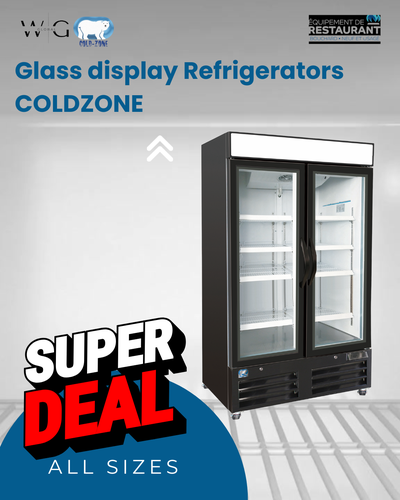 NOUVEAUX refroidisseurs d'étalage commerciaux en verre, View more