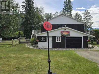 This charming 10-acre hobby farm, located just west of McBride, offers expansive grazing areas set a...