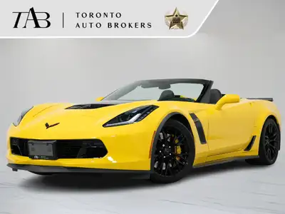 This 2016 Chevrolet Corvette Z06 3LZ | Manual | Convertible | BOSE is a Canadian vehicle with a clea...