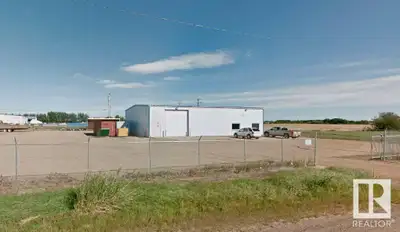 High-Exposure Standalone Shop with Yard – Barrhead, AB Unlock the potential of this versatile standa...