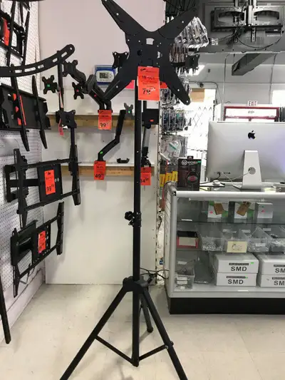 Protech TR-001 Tripod TV Mount for 32″ – 55″ TVs, View more
