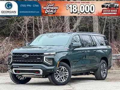 Powerful Gas V8 6.2L engine with 4x4 capability - Advanced Navigation System and Satellite Radio - A...