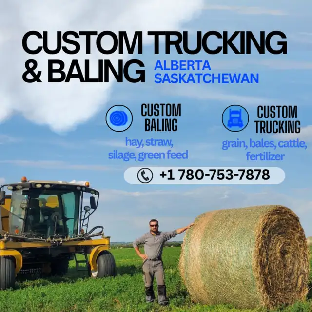 Custom Trucking and Baling630056651742751215